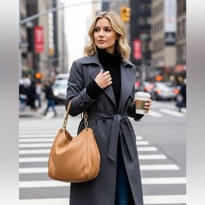 Shoulder bag Michael Kors Tan/Yellow/Light Brown